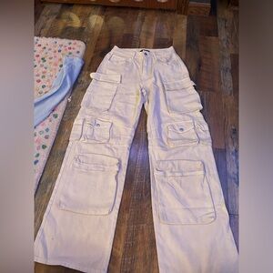 Forever 21 cargo baggy jeans